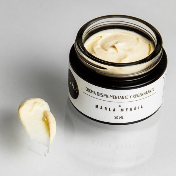 Crema despigmentante y regenerante