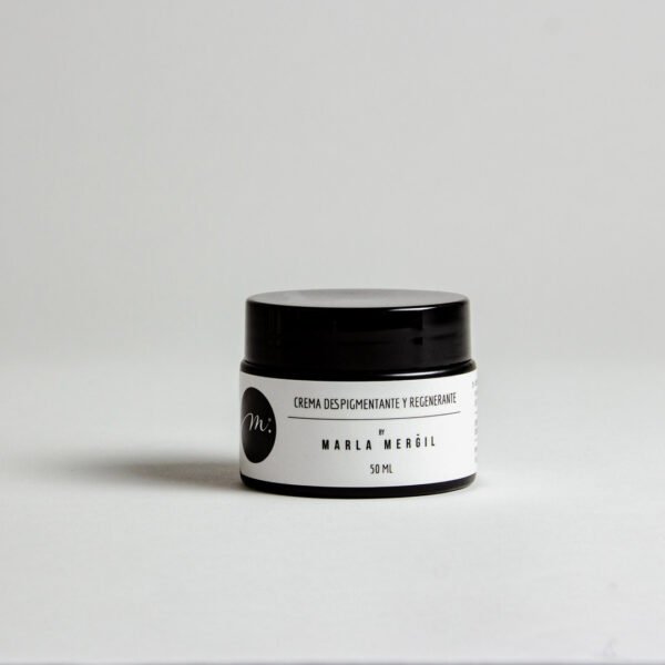 Crema despigmentante y regenerante
