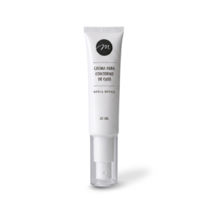 Crema para Contorno de Ojos Marla Mergil para líneas finas, resequedad y signos de fatiga.